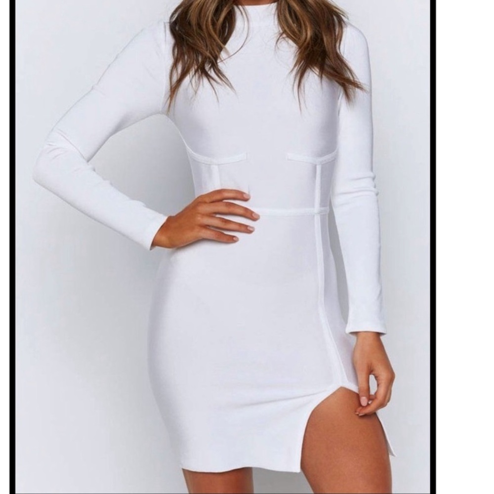 White dress